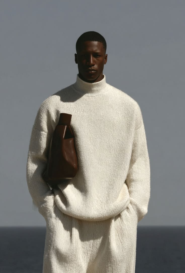 Seafoam Fisherman Knit